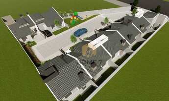 Imagem 2: Casa com 3 dormitórios à venda, 79 m² por R$ 475.000 - Sítio Cercado - Curitiba/PR