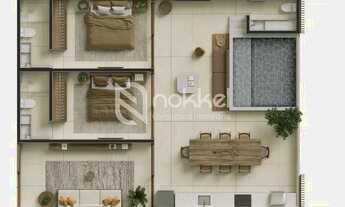 Imagem 2: Cocoon Milagres Apartamento com 2 dormitórios