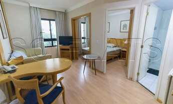 Imagem 2: Flat Mercure Pinheiros excelente localização disponível para locação com 1 dormitório e 1