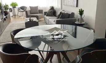 Imagem 2: Vende ou aluga apartamento com 116m², sendo 2 suítes, 3 vagas e vista livre, no Campo Belo