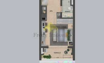 Imagem 2: Apartamento para Venda em São Paulo, Vila Clementino, 1 dormitório, 1 banheiro, 1 vaga