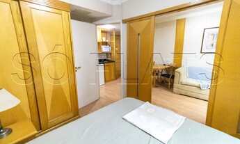 Imagem 5: Flat Mercure Pinheiros excelente localização disponível para locação com 1 dormitório e 1