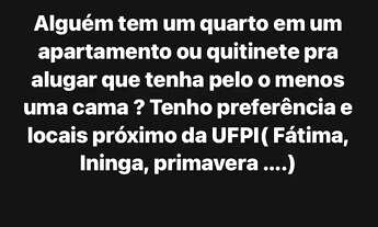 Imagem: Procuro uma vaga de um quarto com mobília