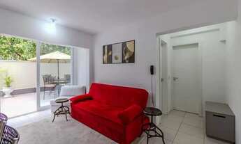 Imagem 3: Apartamento 1 dormitório garden, mobiliado, 82m²