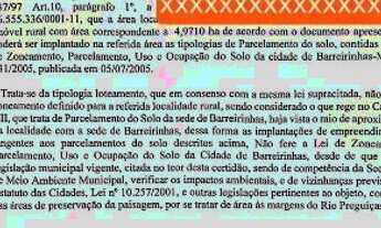 Imagem 4: Terreno para loteamento _ 5 (ha) Barreirinhas Ma