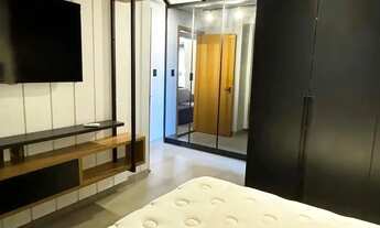 Imagem 6: Aluguel - Apartamento de alto padrão com 1 suíte mobiliado com 78m2