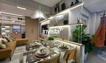 Imagem 2: Apartamento 2 suítes no Embaré, Santos 96 m² com varanda gourmet e vista mar