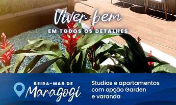 Imagem 4: Flat com 1 dormitório à venda, 24 m² por R$ 299.000 - Peroba Azzurre - Peroba - Maragogi/A