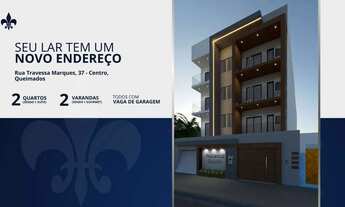 Imagem 3: Apartamento com 2 dormitórios à venda, 66 m² por R$ 299.340,00 - Centro - Queimados/RJ