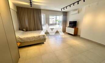 Imagem 2: Apartamento de 1 quarto mobiliado para locação no Lourdes próximo ao Diamond Mall