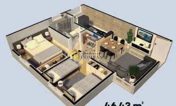 Imagem 2: Apartamento localizado no Ed. São Paulo - Sorocaba/SP