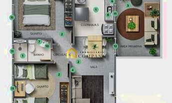 Imagem 4: Ed. Solar dos Eucaliptos - Apartamento localizado no Ed. Solar dos Eucaliptos - Sorocaba/S