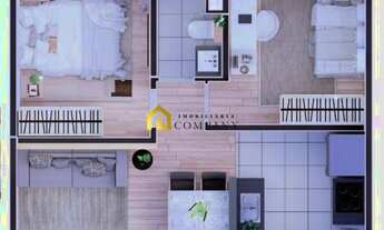 Imagem 2: Ed. Único Votorantim - Apartamento 2 quartos em Votorantim região de Sorocaba - SP Entrada