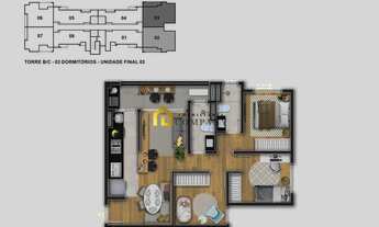 Imagem 5: Ed. JR São Paulo II - Apartamento Garden no Ed. JR São Paulo II no bairro Além Ponte em So