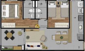 Imagem 3: Ed. Rizz Campolim - Apartamento Térreo no Residencial Rizz Campolim - Sorocaba/SP