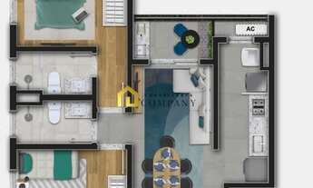 Imagem 2: Ed. Ipa Club Residencial - Apartamento no centro de Sorocaba com varanda gourmet em condom