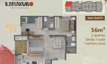 Imagem 7: Kawakubo Residencial. Lançamento na Praia Grande, Ubatuba-SP. Construtora LW