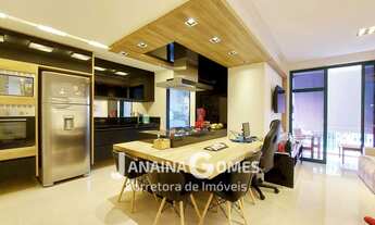 Imagem 2: Cobertura moderna 3 quartos com piscina e área gourmet