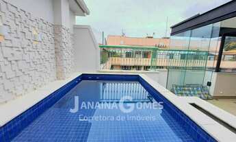 Imagem 3: Cobertura moderna 3 quartos com piscina e área gourmet