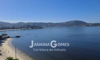 Imagem 4: Apartamento reformado 3 quartos 2 suítes com vista mar total e vaga