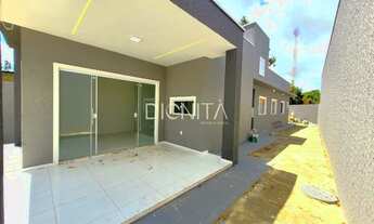 Imagem 5: Casa Plana com 3 dormitórios 2 suítes - Arquitetura moderna - Aquiraz-CE