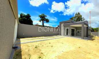 Imagem 3: Casa Plana com 3 dormitórios 2 suítes - Arquitetura moderna - Aquiraz-CE