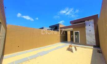 Imagem 3: Casa Plana com 2 dormitórios 2 suítes - Arquitetura moderna - Aquiraz-CE