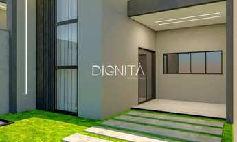 Imagem 3: Casa plana com Arquitetura moderna 3 dormitórios 2 banheiros - Aquiraz-CE