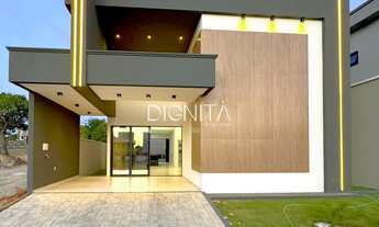 Imagem: Casa plana no Condomínio Jardins do Lago