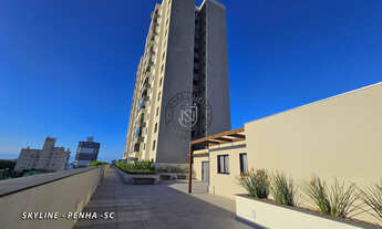 Imagem 2: Apartamento no Skyline Comfort Club com Vista para o Mar em Penha-SC