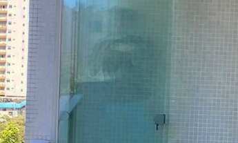 Imagem 3: Apartamento com sacada conjugada vista parcial do mar, 2 dormitórios sendo 1 suíte + 1 dor