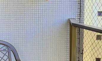 Imagem 2: Apartamento com acesso a sacada, 3 dormitórios sendo 1 suíte climatizada, na praia da Pita