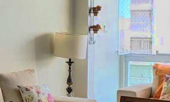 Imagem 5: Apartamento com sacada conjugada vista parcial do mar, 3 dormitórios climatizados sendo 2