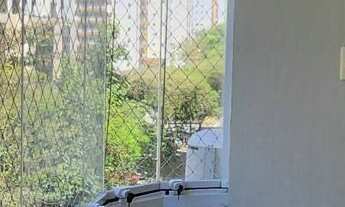 Imagem 3: Apartamento com sacada conjugada vista parcial do mar, 3 dormitórios climatizados sendo 2