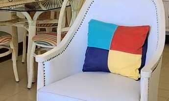 Imagem 5: Apartamento com 3 dormitórios sendo 1 suíte, sacada vista mar na Praia de Pitangueiras - G