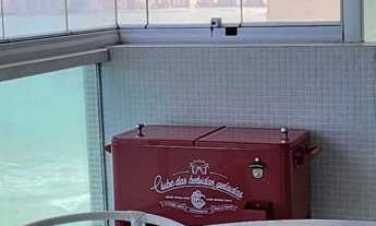 Imagem 4: Apartamento alto padrão com sacada ampla e vista para o mar, 3 suítes sendo 1 com acesso a