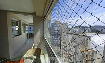 Imagem 4: Apartamento com sacada gourmet e vista mar,4 suítes, condomínio frente mar com lazer , AST