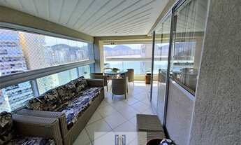 Imagem 1: Apartamento com sacada gourmet e vista mar,4 suítes, condomínio frente mar com lazer , AST