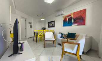 Imagem 2: Apartamento Alto Padrão com sacada gourmet, 1 dormitório climatizado com acesso a sacada