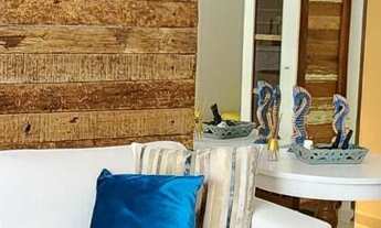 Imagem 2: Apartamento alto padrão em condomínio com lazer completo e vista total do mar, 2 suítes cl