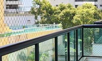 Imagem 4: Apartamento alto padrão com acesso a sacada vista mar, 3 dormitórios sendo 1 suíte climati