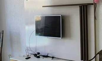 Imagem 2: Apartamento com vista lateral do mar, 2 dormitórios, á menos de 50 metros do mar na praia