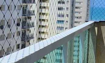 Imagem 2: Apartamento Alto Padrão com acesso a sacada vista lateral mar, 3 dormitórios sendo 2 suíte