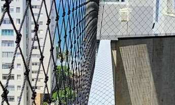 Imagem 3: Apartamento Alto Padrão com acesso a sacada vista lateral mar, 3 dormitórios sendo 2 suíte