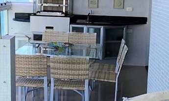 Imagem 3: Apartamento alto padrão com sacada ampla e vista para o mar, 3 suítes sendo 1 com acesso a