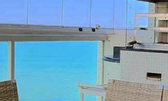 Imagem 5: Apartamento alto padrão com sacada ampla e vista para o mar, 3 suítes sendo 1 com acesso a