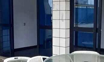 Imagem 7: Cobertura alto padrão com sacada gourmet e vista parcial do mar, com lazer no condomínio e