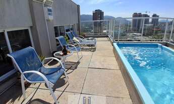 Imagem 3: Apartamento DUPLEX com sacada gourmet e vista mar, 3 dormitórios sendo 1 suíte c/varanda