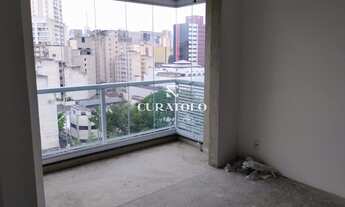 Imagem 2: Seu refúgio na Liberdade: Apartamento pronto para morar com 1 Dorm e varanda, moderno e ac