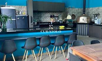 Imagem 2: Casa sobrado com piscina à venda com 3 quartos e 6 vagas em Oswaldo Cruz, São Caetano do S